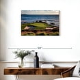 thumbnail image 3 of Elephant Stock California Coastline Golf Course Wall Art - Horizontal Canvas Wall Art - Living Room Wall Decor - Sports Canvas - Brown And Beige Decor - 30" x 20", 3 of 8