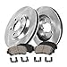 thumbnail image 3 of Callahan Brake Parts Front Brake Kit For Nissan 240SX 1996-1998, Nissan Sentra 2000-2006 [Model Specific] Replacement Brake Rotors with Ceramic Brake Pads, 3 of 4