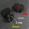 thumbnail image 3 of 24Pack Mini Foam Windscreen Lapel Headset Microphone Sponge Mini Foam Cover Shield Protection for Lavalier and Lapel Mic, 3 of 7