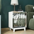 thumbnail image 5 of SHYFOY 2-Drawer Nightstand Mirrored End Table Bedside Table for Bedroom, Living Room Furniture, 5 of 8