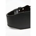 thumbnail image 5 of Gorilla Wear 4 Inch Padded Leather Lifting Belt - Black/Red, 5 of 7