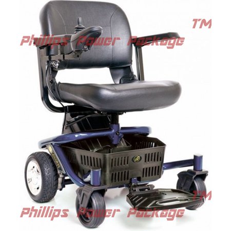 Golden Technologies - LiteRider Envy - Compact Power Chair - Blue