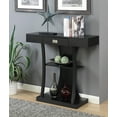 thumbnail image 2 of Newport Harri Console Table, Multiple Finishes, Black, 2 of 4
