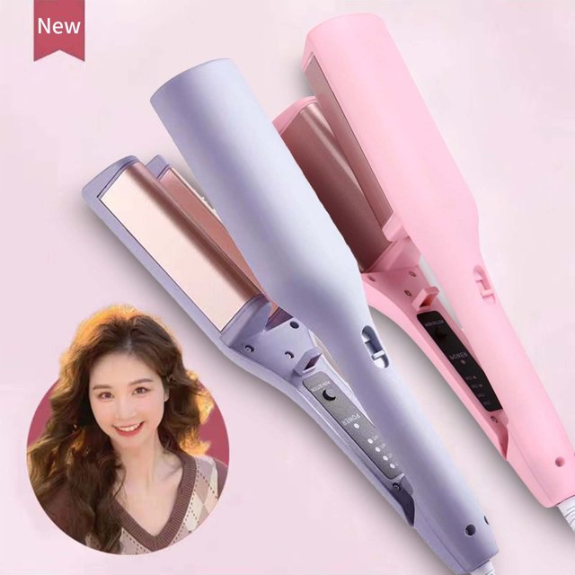Ganfancp Rommantic French Eggroll Curling Iron Eggroll Hairstyle Water Ripple V-Shaped Eggroll Hair Waving Iron Hair Curler Crimper Appliances With Multifunctions Artículos En Liquidación 1* Rizador