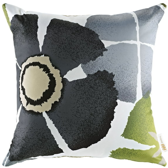 Modern Contemporary Urban Design Outdoor Patio Balcony Pillow, Multi Color, Fabric