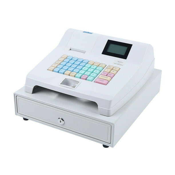 48 Keys Electric Cash Register POS System Supermarket Bar Retail Shop