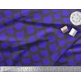 thumbnail image 3 of Soimoi Blue Cotton Duck Fabric Fish Animal Skin Print Sewing Fabric Yard 42 Inch Wide, 3 of 3