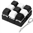 thumbnail image 3 of StlyGar Creamy Keyboard Fidget Toy, Fidget Clicker Keyboard Fidget Keychain, Button Fidget Gifts for Adults to Relieve Stress and Pass Time (9-in-1 G), 3 of 9