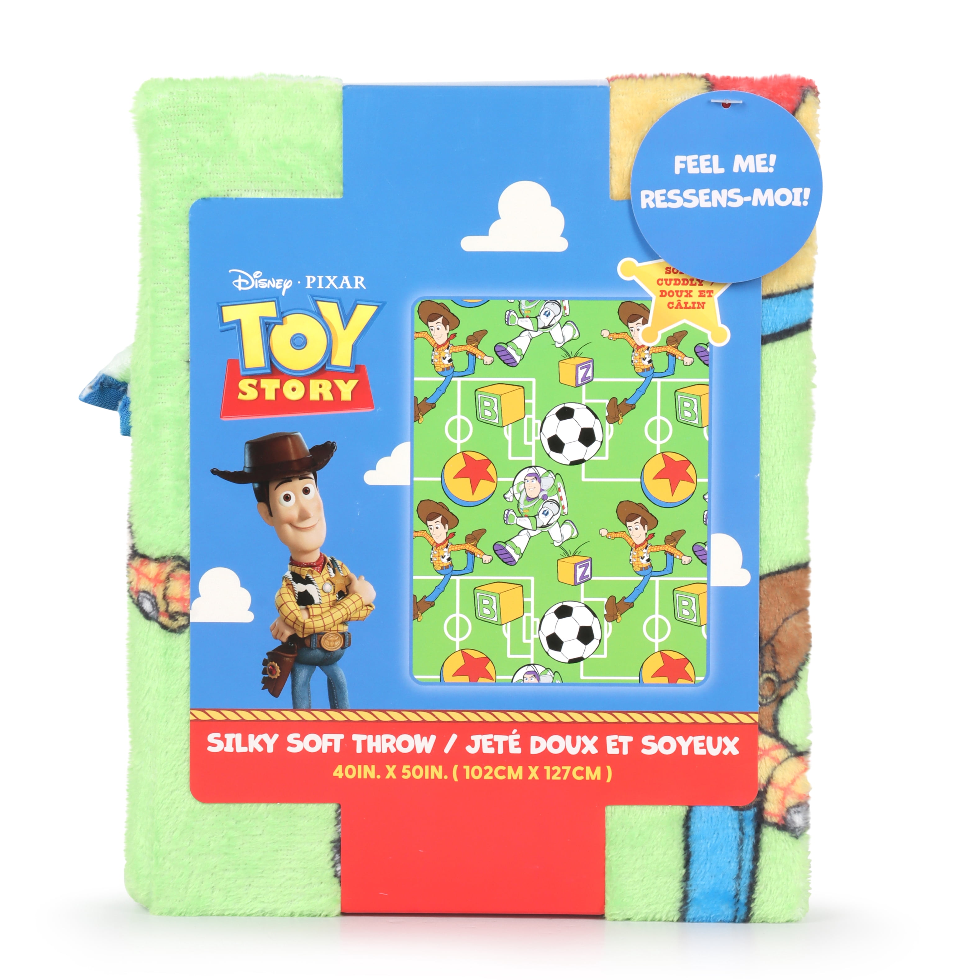 Toy Story Soccer Silk Touch Fleece Throw