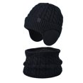 thumbnail image 4 of Enyan Kids Winter Hat Unisex Boys Girls Warm Thick Fleece Lined Knit Beanie with Earflaps, 4 of 4