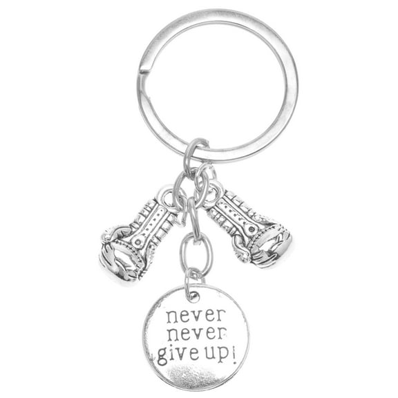 OUNONA 1Pc Metal Boxing Glove Key Ring Fashionable Durable Keychain Pendant