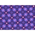 thumbnail image 1 of Ahgly Company Indoor Rectangle Patterned Purple Amethyst Purple Area Rugs, 2' x 5', 1 of 1