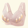 thumbnail image 4 of yievot 3 Pack Front Closure Bras for Womens Bras Front Snaps Seniors Snap Front Bra Older Women Comfort Everyday Bras, 4 of 5