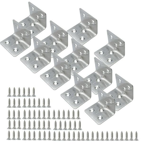 40x40mm Right Angle Bracket Stainless Steel L Shaped Angle Brackets