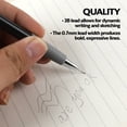 thumbnail image 3 of BAZIC Polaris Mechanical Pencil 0.7mm w/ Refill 2B Ceramic Lead, 6-Pack, 3 of 7