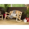 thumbnail image 2 of Bestar White Cedar 4 Pieds Outdoor Rocker en Naturel, 2 of 6