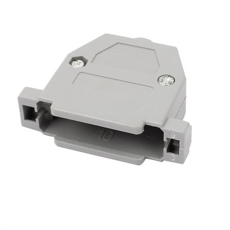 D-sub Connector Housing - DB25 Serial Port D-Sub Connector Kit Cover Housing Assembly Shell Plastic Hood