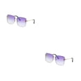 thumbnail image 3 of Gafas de sol cuadradas Qarigey para mujer coloridas multicolores para la playa, 3 of 6