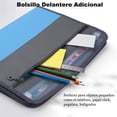 thumbnail image 4 of Carpeta Organizadora de Documentos, Folder Expandible para Recibo, Archivero Acordeon con 13 Bolsillos Plastico, Organizador de Archivos Portatil (Azul), 4 of 4