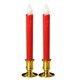 thumbnail image 4 of Vela de pilar LED parpadeante sin llama con pilas, color plateado Estilo B, 4 of 9