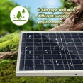 thumbnail image 4 of 20W Portable Outdoor Solar Panel Kit Complete 12V Polycrystalline Silicon USB, 4 of 9