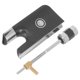 thumbnail image 5 of unbranded 1Jgo Accesorio Profesional Para Violín Cello Bow Frog Negro De Madera Resistente Y Fácil De Usar, 5 of 7