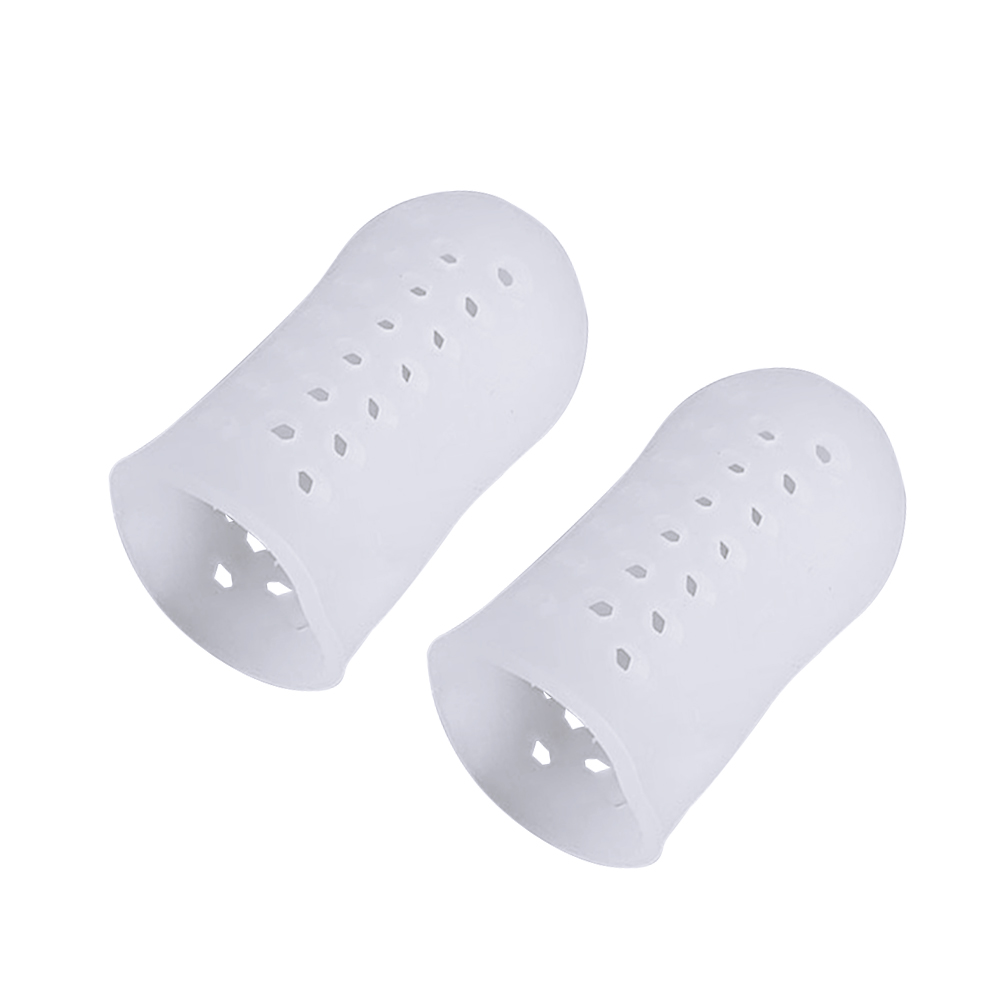 Toe Finger Gel Tube Covers Silicone Calluses Fingertip Guard Thumb
