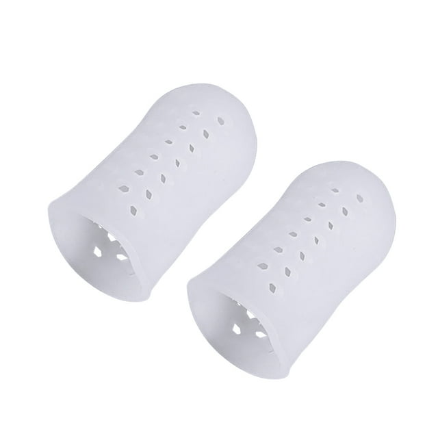 Toe Finger Gel Tube Covers Silicone Calluses Fingertip Guard Thumb