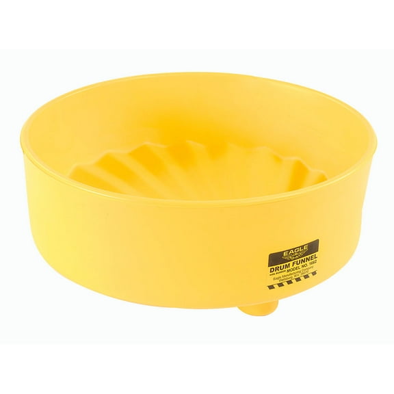 Eagle Manufacturing Drum Funnel, Yellow
