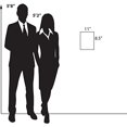thumbnail image 3 of Azar - Support de Panneau - Montable au Mur - Transparent (Lot de 10), 3 of 6