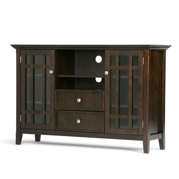 Brooklyn + Max Hampton Solid Wood 53 inch Wide Rustic TV ...