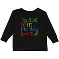 thumbnail image 3 of Inktastic My Aunt in Florida Loves Me Boys or Girls Long Sleeve Toddler T-Shirt, 3 of 5
