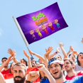 thumbnail image 4 of Bebés Zool Bandera impresa con temática, regalo perfecto para fanáticos, amigos y familiares, y adecuada para actividades al aire libre e interiores, decoraciones de fiesta. 120*180CM, 4 of 6