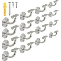 Stainless Steel 316 Grade Wall Mount Handrail Bracket for 1-5/8" or 1-1/2" Railing, 16 Pieces