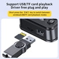 thumbnail image 5 of 20M Bluetooth 5.4 Audio Adapter (RX/TX Mode) - Wireless for Speaker/Microphone, Supports AUX/RCA/Coaxial, Ultra-Portable for Flights, 5 of 15