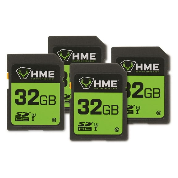 HME 32 GB SD Card, 4 pack