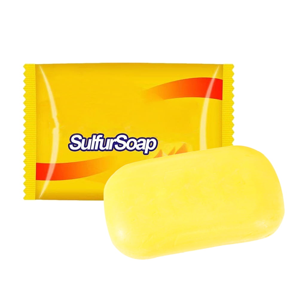 Sulfur Soap Bath Face Hand Body Soap for Cleansing Oilcontrol