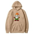 thumbnail image 4 of Enjoytime Christmas Women's Fashion Hoodies & Sweatshirts Cute Printed Pullover Long Sleeve Tops with Pockets Khaki XL, 4 of 4