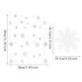 thumbnail image 4 of The New Christmas Snowflake Static Sticker Window Sticker Glass Sticker Christmas Window Window Background Decoration Wall Sticker Studio 40w 5400k Ring Light Lamp, 4 of 5