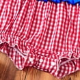 thumbnail image 6 of JUMEYU 4th of July Clothing for Baby Baby Romper Bodysuits Soft Outfit for Infant Girls 0 3 6 9 12 18 24 Months (Blue,12-18 Months), 6 of 7