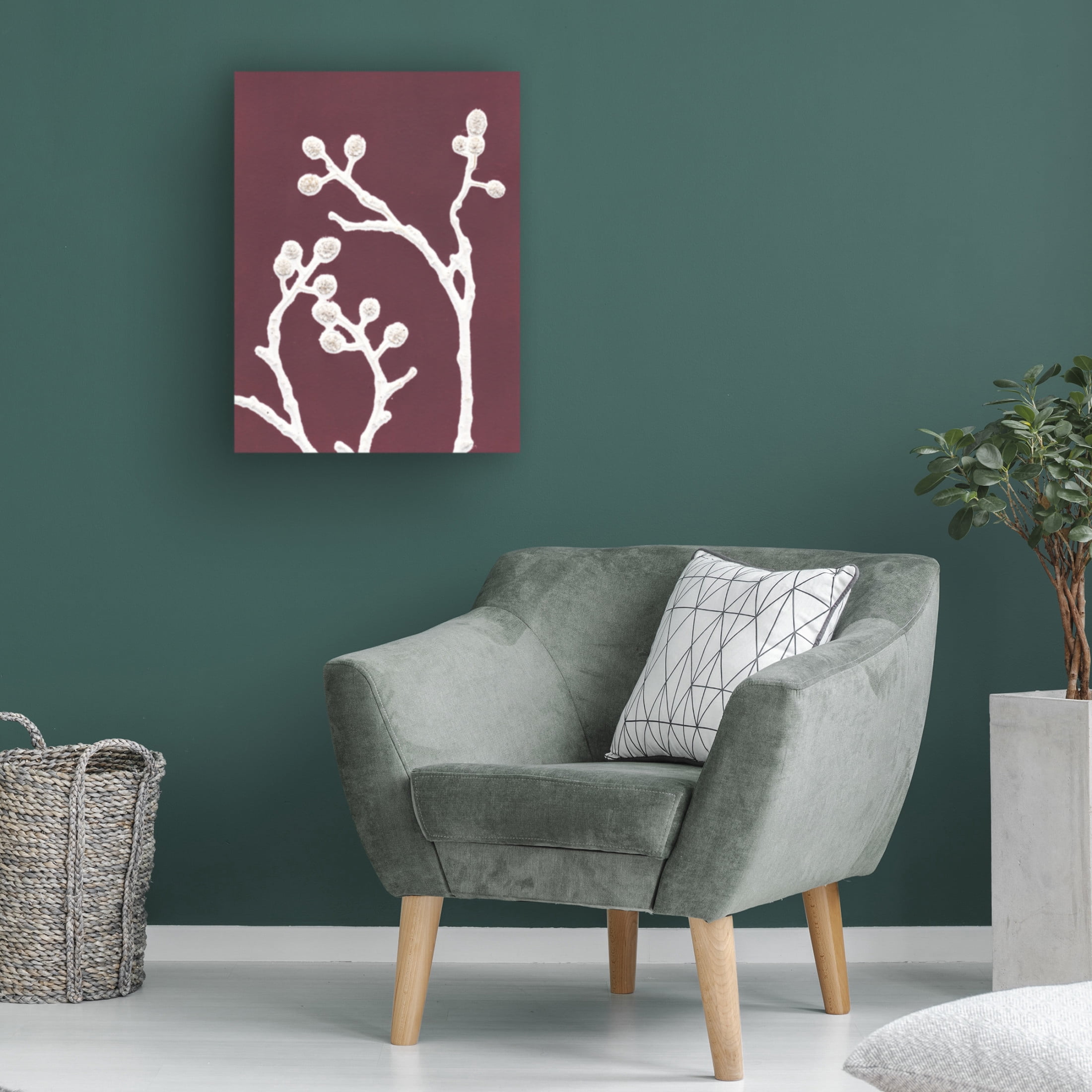 Canvas Wall Art - Pernille Folcarelli 'Alder Oxide' Wall Art for Living Room, Bedroom, or Office Décor by Trademark Fine Art - 14 x 19 Inches