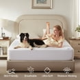 thumbnail image 3 of BEDLORE Waterproof Mattress Protector, Twin Size Mattress Pad, Breathable Mattress Cover with Deep Pocket 6-18 inches, Soft Comfortable Bed Protector Machine Washable (White), 3 of 10