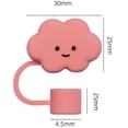 thumbnail image 4 of CCOCC Straw Toppers,Cute Cartoon Straw Covers,Hypoallergenic Silicone Straw Covers,Comfortable Skin-Friendly Straw Caps, 4 of 4