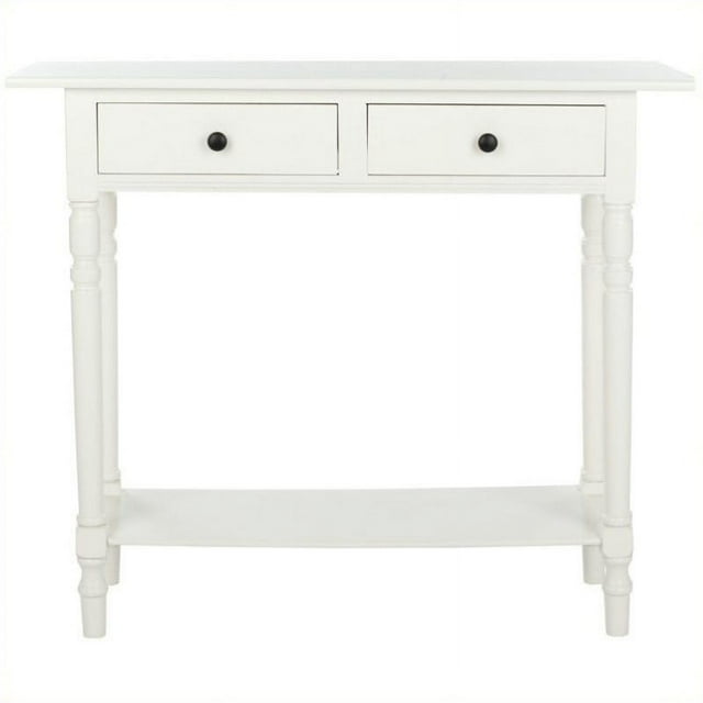 Hawthorne Collection Wood Console in Cream