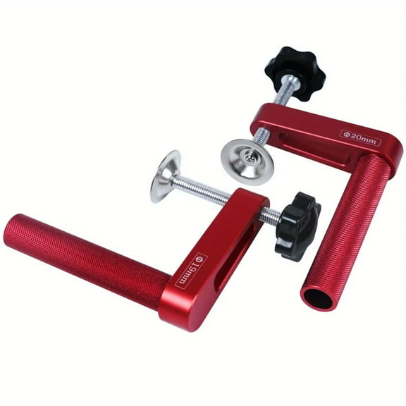 2 Packs 19mm/20mm Bench Dog Hold Down Clamps MFT Table Workbench Hole Clamps for Woodworking