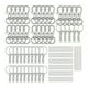 thumbnail image 5 of Juego de accesorios para llavero,Cordones para llaves,Anillos de salto abiertos,Conectores para llaveros,Anillos para llavero,Clips para llavero,para, 5 of 8