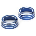 thumbnail image 1 of Cubierta de la perilla del controlador de clima, 2 piezas Anillos de botón de control de aire acondicionado de automóvil C Cubierta de perilla de interruptor C Eficiencia óptima, 1 of 12