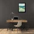 thumbnail image 4 of Vess, June Erica 19x24 Black Modern Framed Museum Art Print Titled - River Prism I, 4 of 5