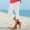 ZAAE-White, variant on Jsaierl Capris for Women Casual Summer Fashion Lightweight Stretch Skimmer Pants Drawstring Capri Pant Plus Size Activewear