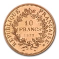 thumbnail image 2 of 1972 France Gold 10 Francs Piedfort Hercules PF-69 Cameo NGC, 2 of 2